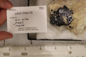 Cassiterite with Cleavelandite