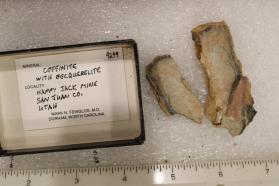 Coffinite with Becquerelite