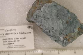 Jonesite with Benitoite and Joaquinite