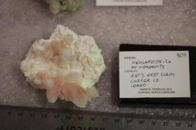 Heulandite-Ca with Mordenite
