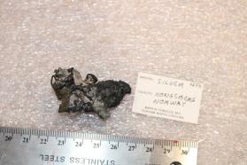 Silver with Acanthite