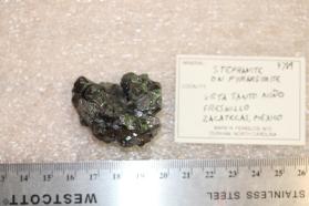 Stephanite with Pyrargyrite