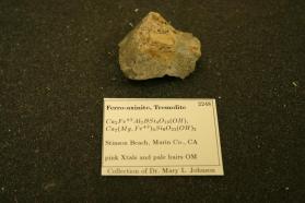 Ferroaxinite, Tremolite