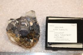 Galena with Siderite