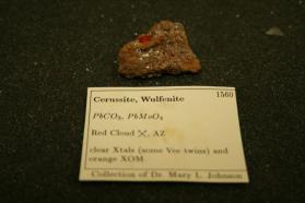 Cerussite, Wulfenite