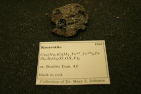 Hornblends, var. Kaevsutite