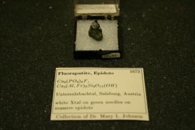 Fluorapatite, Epidote