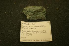 Actinolite, Talc