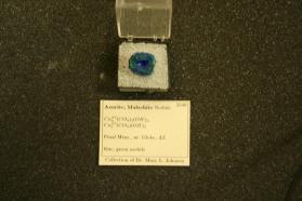 Azurite, Malachite nodule