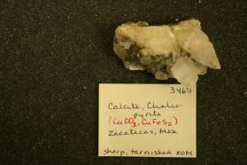 Calcite, Chalcopyrite