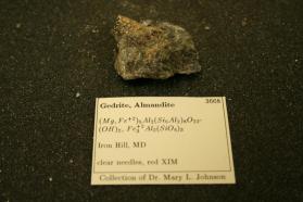 Gedrite, Almandite