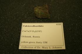 Calciovolborthite