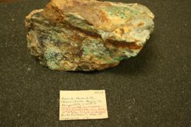 Azurite, Malachite, Chryssocholla, Anglesite, Magnetite, Limonite