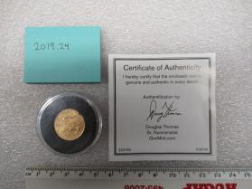 Gold coin