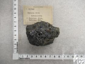 Galena with SPHALERITE