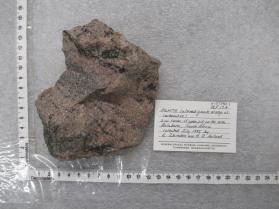 fenite (altered granite at edge of carbonatite)