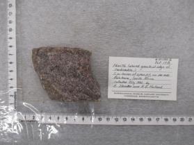fenite (altered granite at edge of carbonatite)