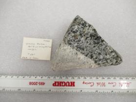 Igneous Texture - Aplite w/ recrystallized margin