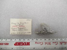Fluorite, Quartz v. Amethyst