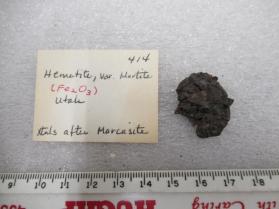 Hematite, var. Martite