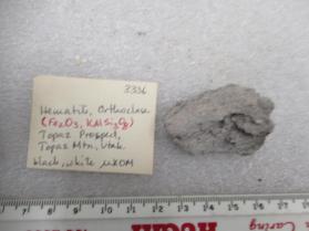 Hematite, Orthoclase