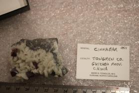 Cinnabar with Dolomite