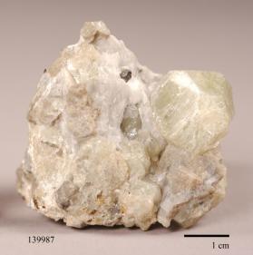 Achroite with Pyrite