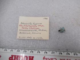 Ktenasite, Gypsum