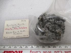 Djurleite, Pyrite, Quartz