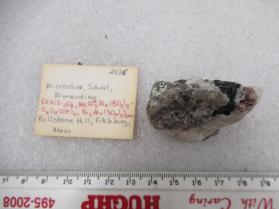 Microcline, Schorl, Almandite