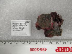 Spherocobaltite with Erythrite