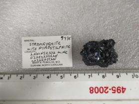 Stromeyerite with Pyrostilpnite