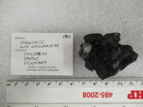 Sphalerite with Arsenopyrite