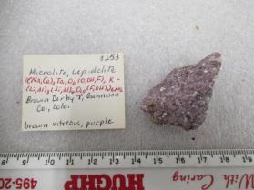 Microlite, Lepidolite
