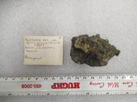 Pyrrhotite with Galena, Sphalerite, and Dolomite