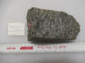 Gabbro, v. bodia (Essexite)