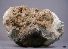 Hydroxylherderite with Albite and ELBAITE and Uralolite