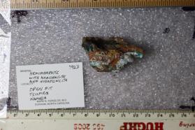 Hemimorphite with Aurichalcite
