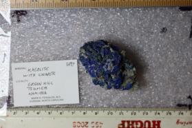 Kasolite with Linarite