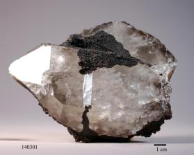 Quartz with Goethite