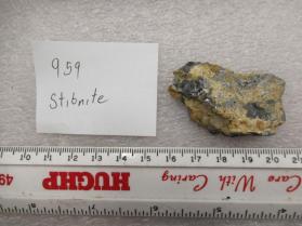 Stibnite and stibicumite