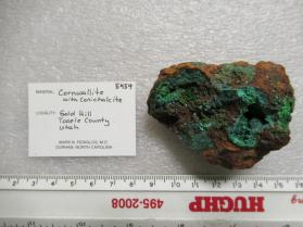 Cornwallite with Conichalcite