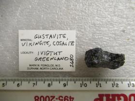 Gustavite with Vikingite, Etc