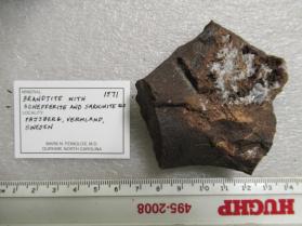 Brandtite with Schefferite, Etc