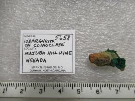 Iodargyrite with Clinoclase