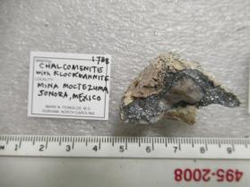 Chalcomenite with Klockmannite