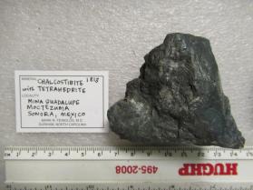 Chalcostibite with Tetrahydrite