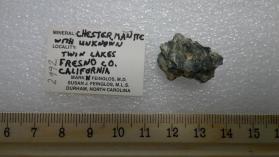 Chestermanite with Unknown