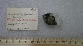 Tetrahedrite, Sphalerite, Quartz