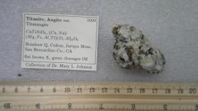 Titanite, Augite (Titanaugite)